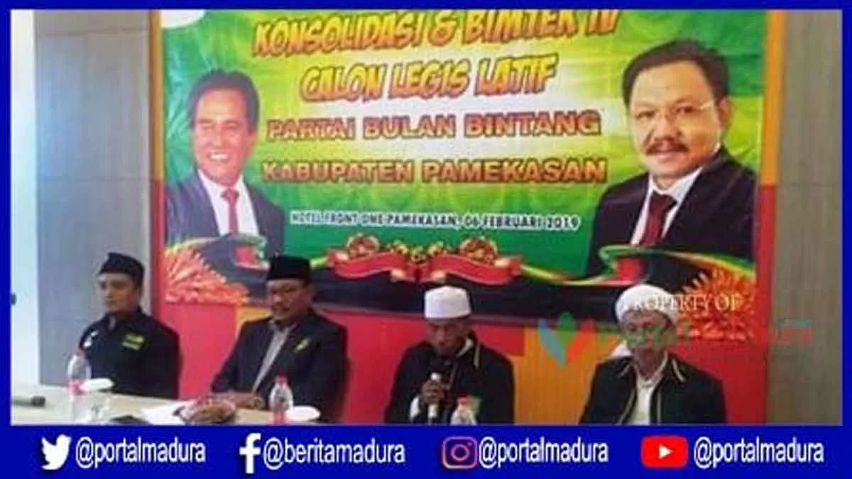 Dukung Jokowi-Ma’ruf, PBB Pamekasan Beri Alasan Kepada Kadernya