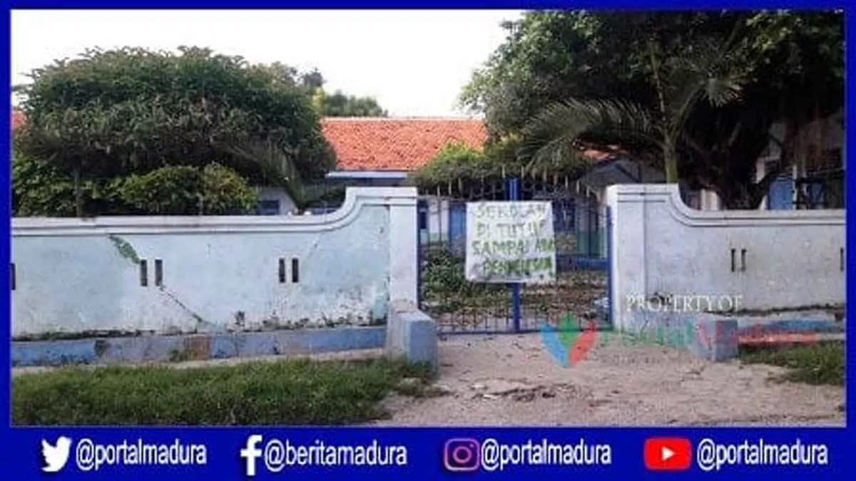 Ahli Waris Tutup Paksa Gedung SDN Banbaru I Giligenting