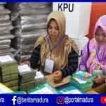 KPU Sumenep Telah Terima Sebagian Surat Suara Pemilu 2019