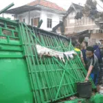 Kebakaran Landa Rumah Penjual Rujak Pentol Kalianget Sumenep
