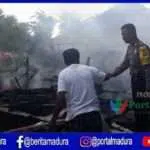 Polisi Sumenep Dalami Penyebab Kebakaran Rumah Warga Kalianget Timur