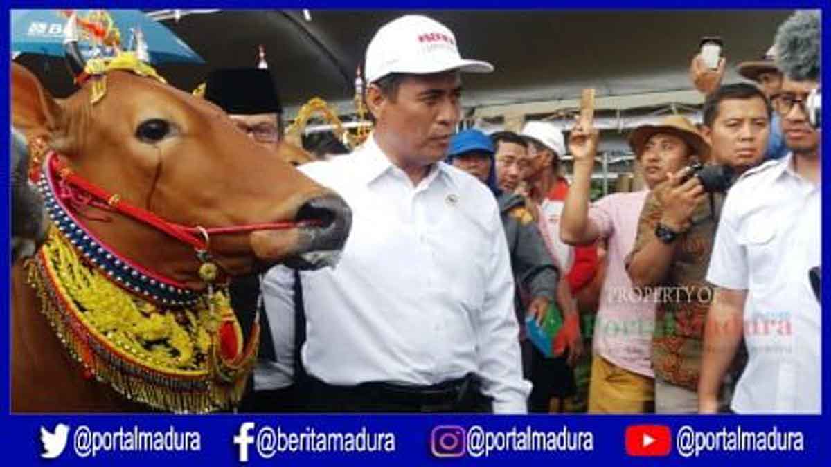 Bawa Hadiah dari Jokowi, Mentan Minta Petani Hidupkan Lahan Tidur di Madura