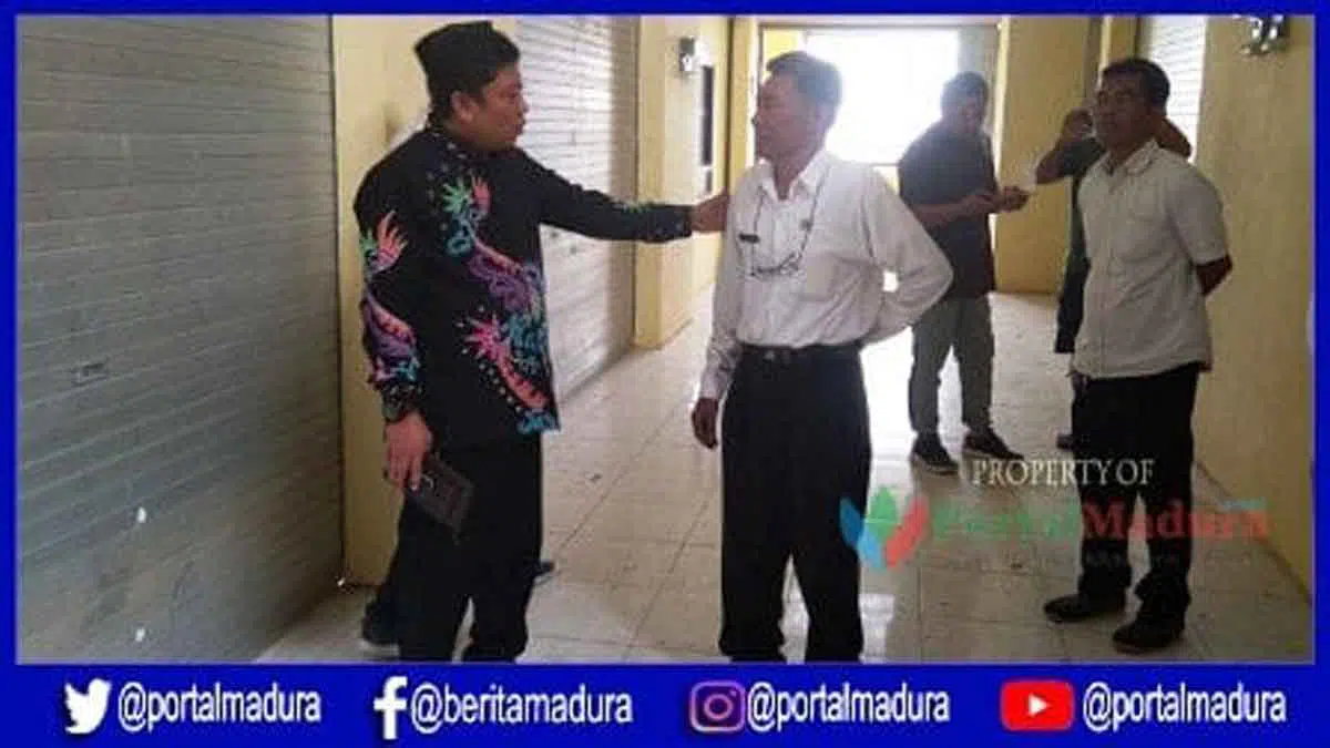 Kios Tak Diminati, Komisi II DPRD Sumenep Sidak Pasar Anom
