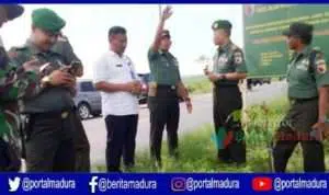Kodam dan Dishut Jatim Sidak Program Penghijauan Ruas Jalan di Bangkalan