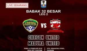 Link Live Streaming Jawapos TV Cilegon United vs Sore ini