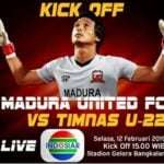 Link Live Streaming Indosiar  Vs Timnas Indonesia U-22 Jelang Piala AFF