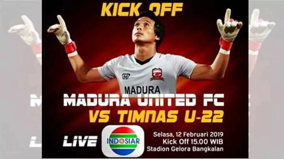 Link Live Streaming Indosiar  Vs Timnas Indonesia U-22 Jelang Piala AFF