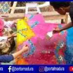 Chandra Kirana, Guru Biologi Yang Kini Menekuni Dunia Batik Tulis Pamekasan