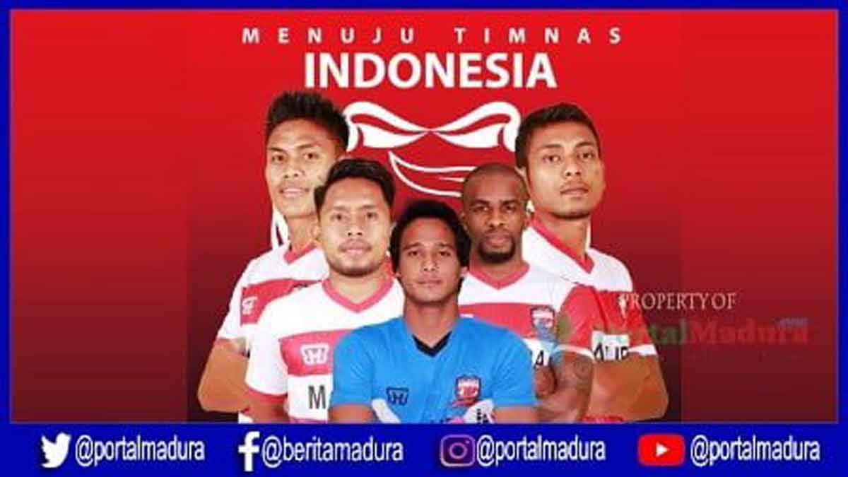Lima Pemain Madura United menuju Timnas (maduraunited.fc)