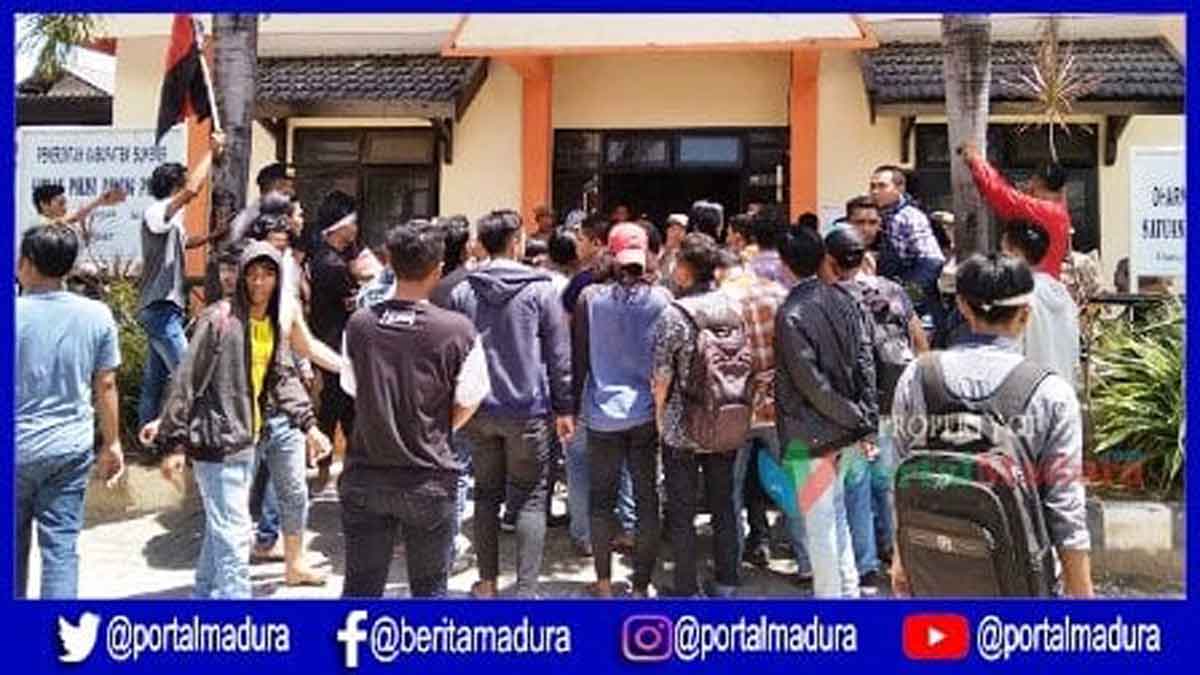 Oknum Penegak Perda Diduga Pukul Mahasiswa, FAMS Demo Kantor Satpol PP