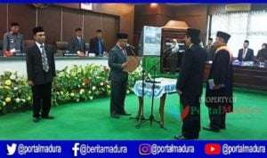 PAW DPRD Pamekasan, Bambang Harto Resmi Gantikan Sri Rahayu Ningsih