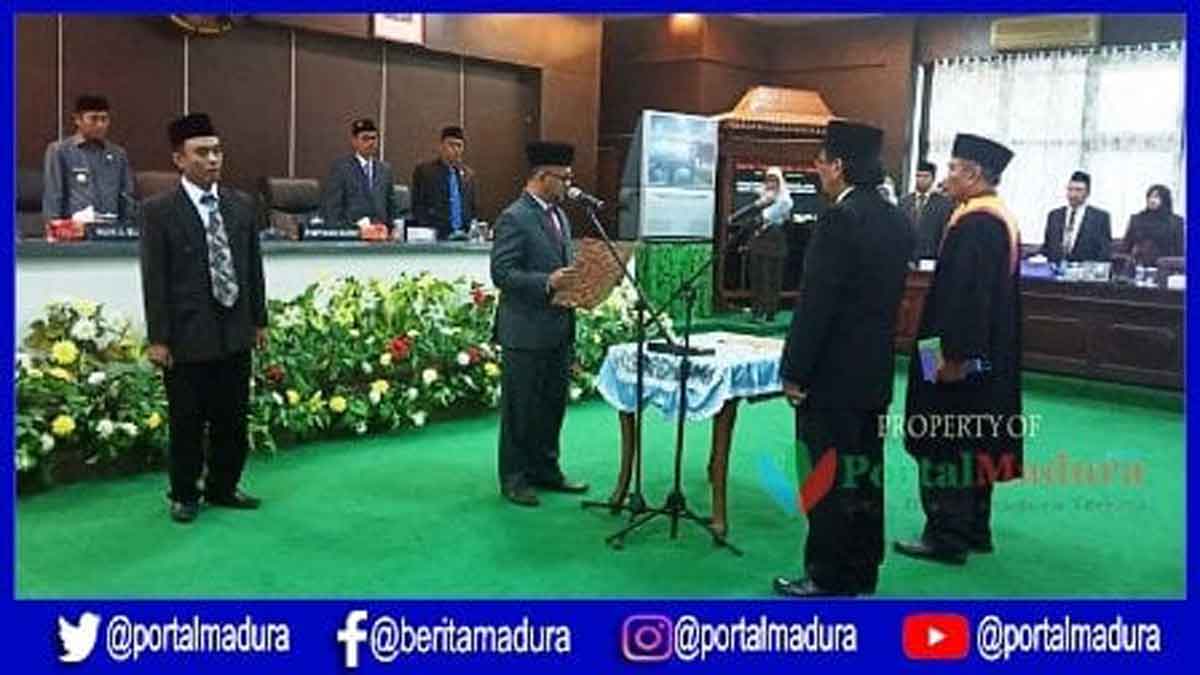 PAW DPRD Pamekasan, Bambang Harto Resmi Gantikan Sri Rahayu Ningsih