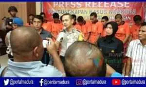 Polres Pamekasan Tangkap Pemakai dan Pengecer Sabu, Bandarnya ke Mana?