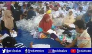 79 Surat Suara Pemilu 2019 di Sampang Rusak
