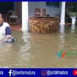 Hujan Deras, Rumah-rumah Warga di Pamekasan Terendam Banjir