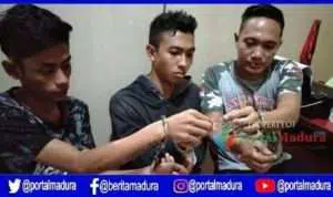 Bawa Ganja Dibungkus Uang Kertas, Tiga Pemuda Ditangkap Polisi Sumenep, Satu Tersangka Asal Bali