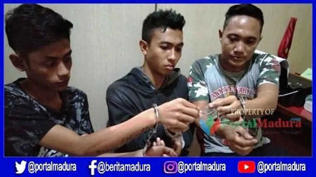 Bawa Ganja Dibungkus Uang Kertas, Tiga Pemuda Ditangkap Polisi Sumenep, Satu Tersangka Asal Bali
