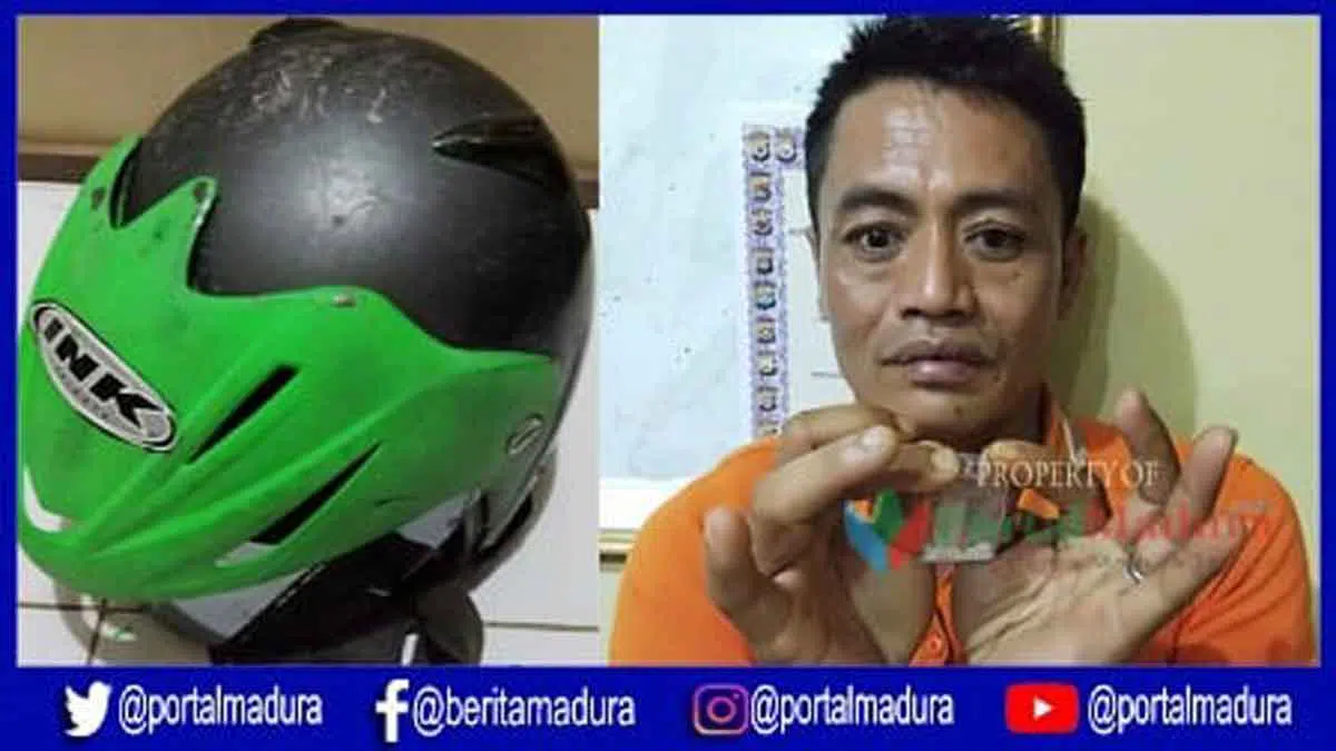 Selipkan Sabu di Helm, Pengecer Diringkus Polisi Sumenep