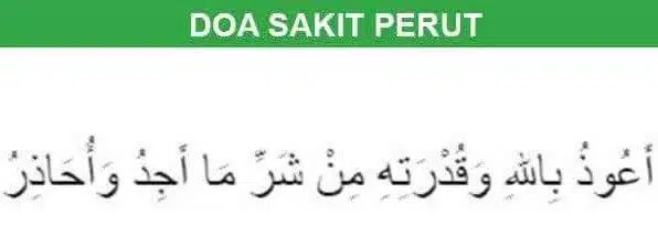 Doa Untuk Menyembuhkan Sakit Perut