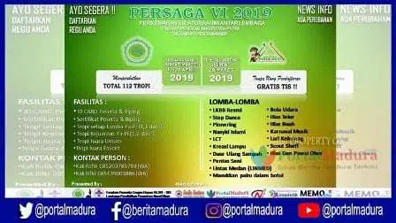 Gratis, PERSAGA VI di LPP Nurul Ulum Sumenep Memperebutkan 112 Tropi