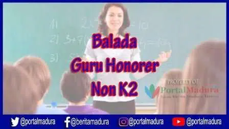 Ribuan Guru Honorer Non K2 Tak Bisa Terima SK Bupati
