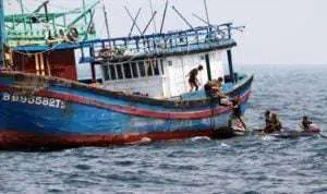 Indonesia tangkap 1 kapal ilegal Vietnam