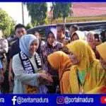 Jelang Pilpres, Istri Sandi Kunjungi Taman Sare Keraton Sumenep