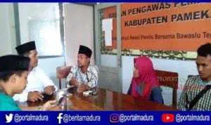JPPR mendatangi Bawaslu Kabupaten Pamekasan
