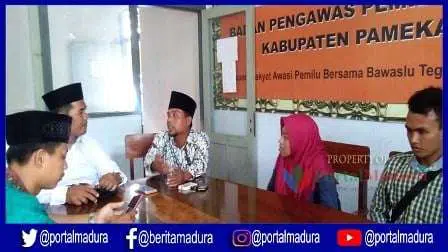 JPPR mendatangi Bawaslu Kabupaten Pamekasan