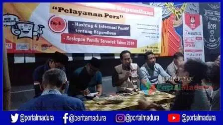 Pemilu 2019, KPU Sampang Tampung Aspirasi Pelaku Media Massa