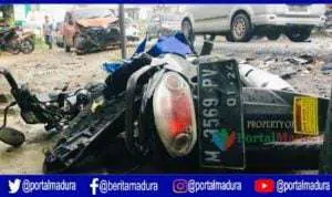 Kecelakaan Maut di Jalan Raya Lomaer Bangkalan