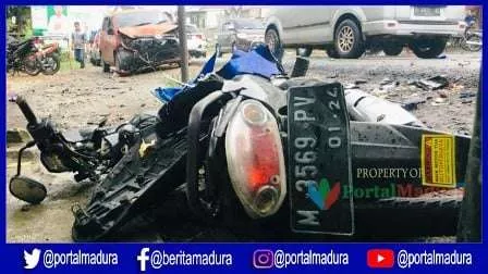 Kecelakaan Maut di Jalan Raya Lomaer Bangkalan
