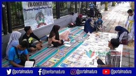 'Kompak' Ngelapak Demi Tularkan Iklim Literasi di Madura