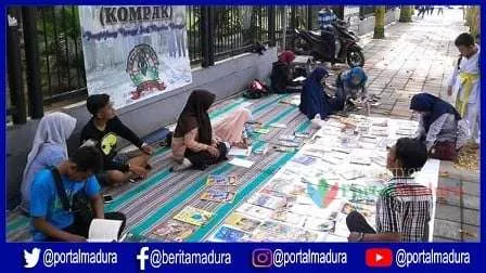 ‘Kompak’ Ngelapak Demi Tularkan Iklim Literasi di Madura