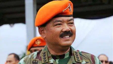 Panglima TNI cek alutsista dalam latihan Koarmada I