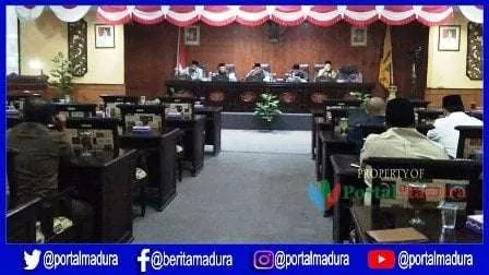 Paripurna LKPj Bupati, 24 Anggota DPRD Sumenep Absen