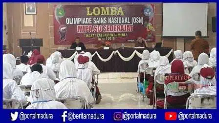 74 Siswa SD di Sumenep Ikuti Seleksi Lomba OSN MIPA
