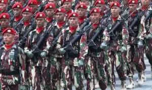 Pemerintah siagakan 593 ribu pasukan TNI-Polri amankan Pemilu