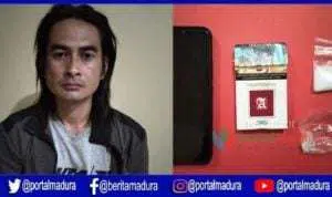 Pengecer Sabu Asal Pamekasan Diringkus Polisi Sumenep, Simpan Barang Bukti di Saku Celana