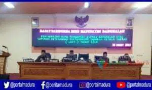 DPRD Bangkalan Gelar Rapat Paripurna LKPJ Bupati Tahun 2018