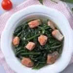 Resep Mudah Tumis Salmon Bayam
