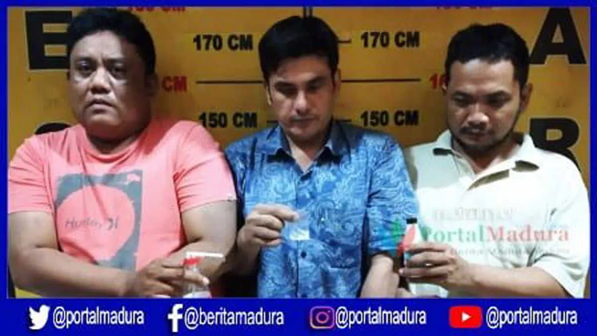 Tiga Warga Sumenep Pesta Sabu di Dalam Musalla