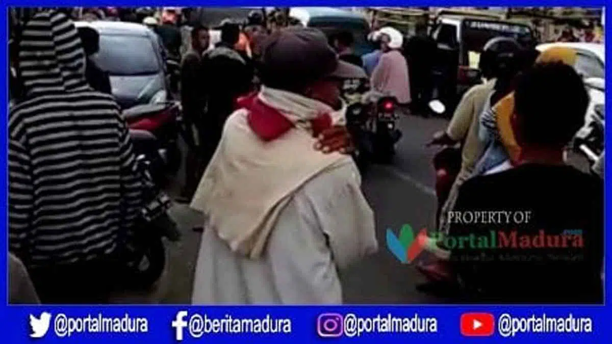 BreakingNews- Penjual Bakso di Pamekasan Dibacok Orang Tak Dikenal