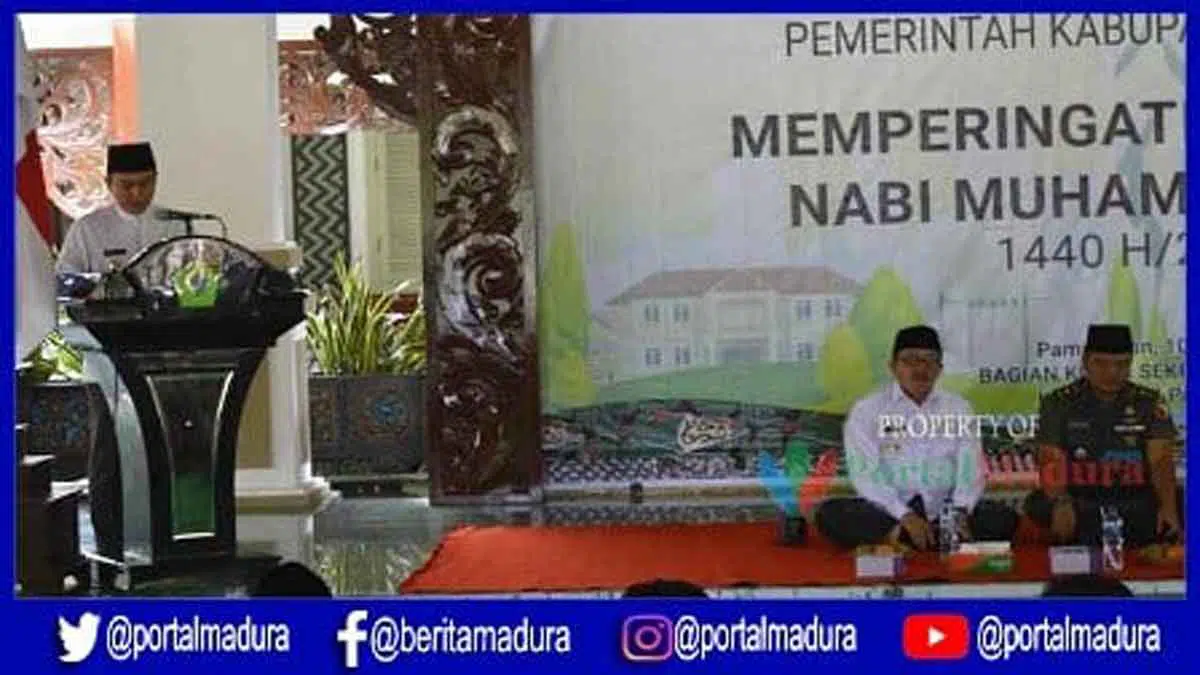 Pemkab Pamekasan Gelar Isra Mikraj, Bupati Minta ASN Salat Tepat Waktu