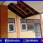 Gempa Sumenep, Atap Sekolah Ambrol UNBK Dihentikan