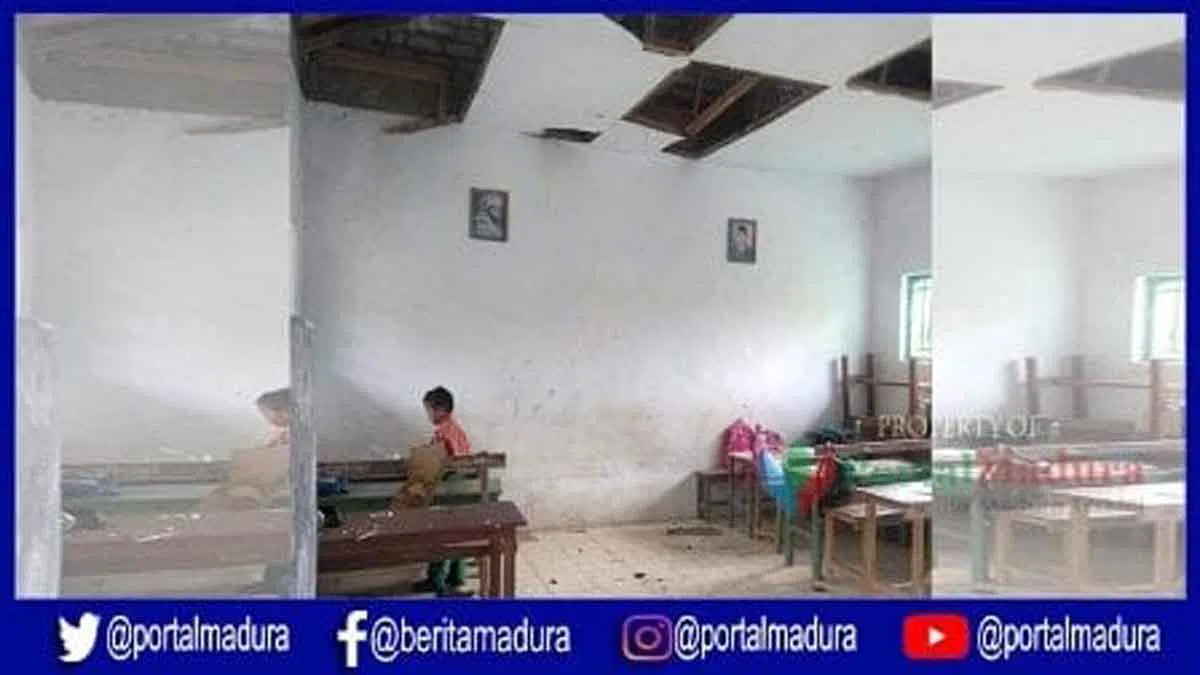 Gempa Sumenep, Dua Bangunan di Raas Rusak