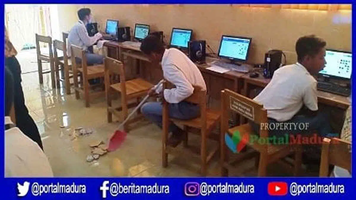 Gempa Sumenep, Dua Bangunan di Raas Rusak