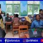 Hari Terakhir, Bupati Sumenep Sidak UNBK Paket C