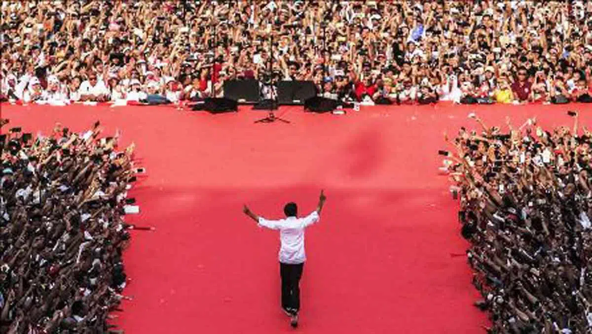 Joko Widodo, dari tukang kayu menuju dua kali presiden