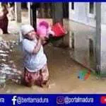 Dua Desa di Kecamatan Palengaan Pamekasan Terendam Banjir